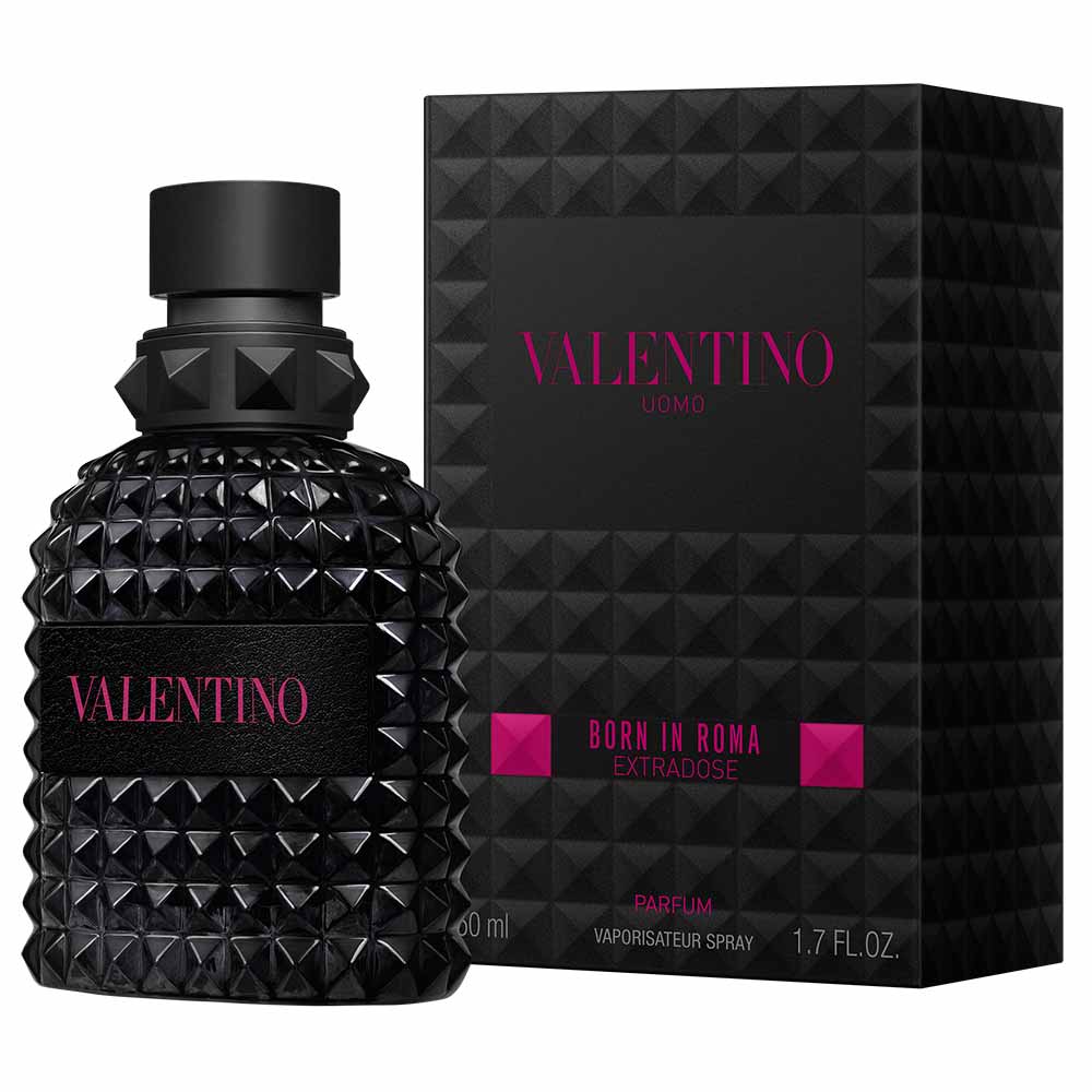 Perfume Masculino Born In Roma Uomo Extradose Valentino Eau de Parfum 50ml