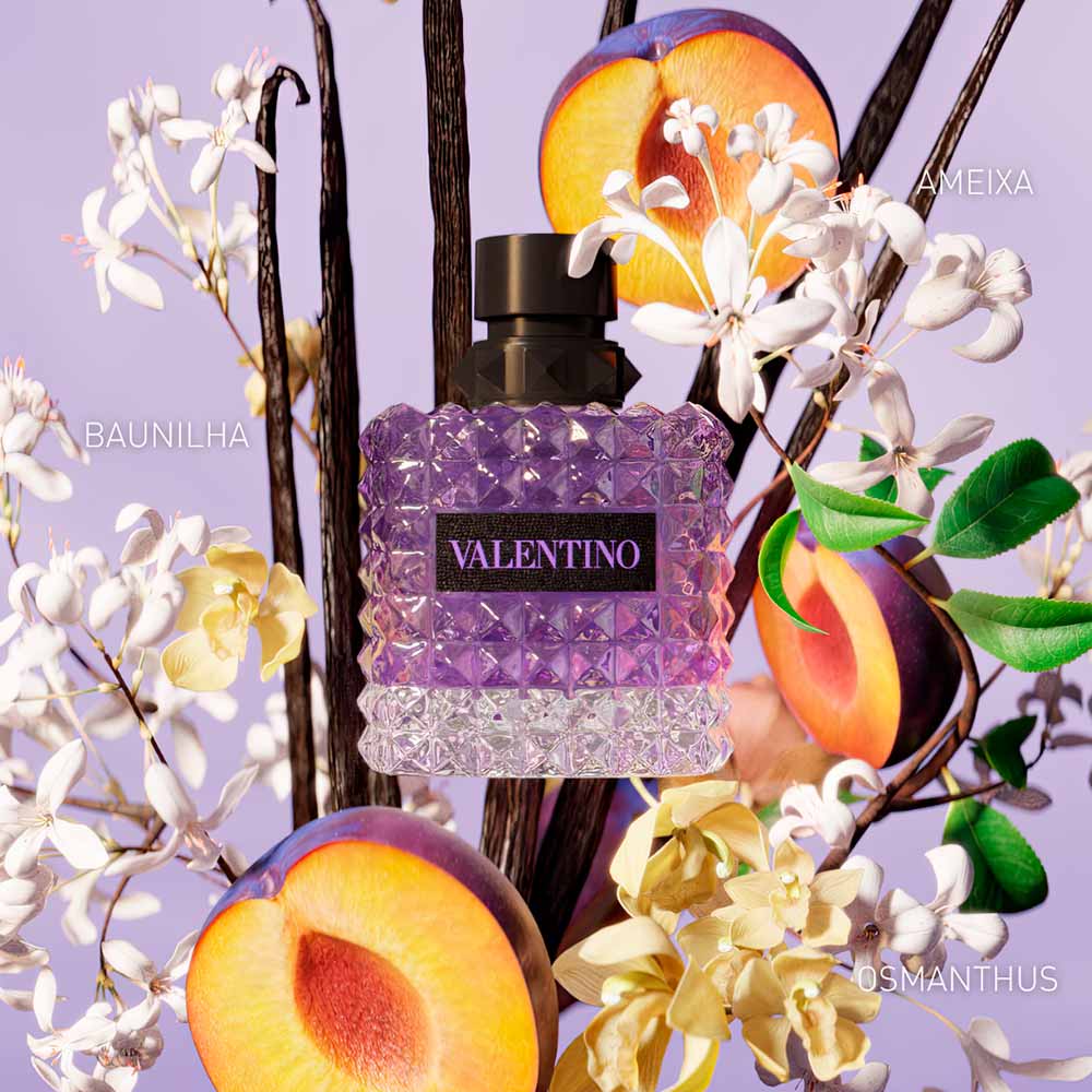 Perfume Feminino Born In Roma Purple Melancholia Donna Valentino Eau de Parfum 100ml
