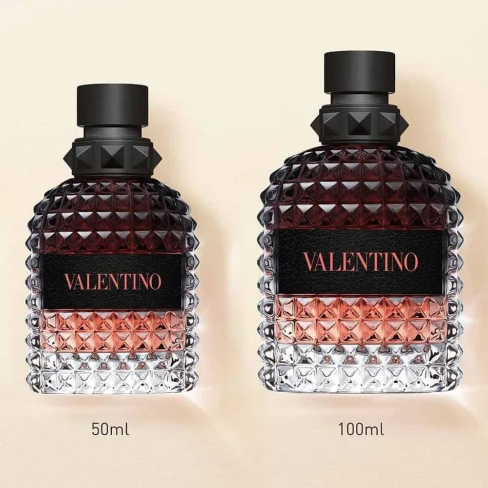 Perfume Masculino Born In Roma Coral Fantasy Uomo Valentino Eau de Toilette 50ml