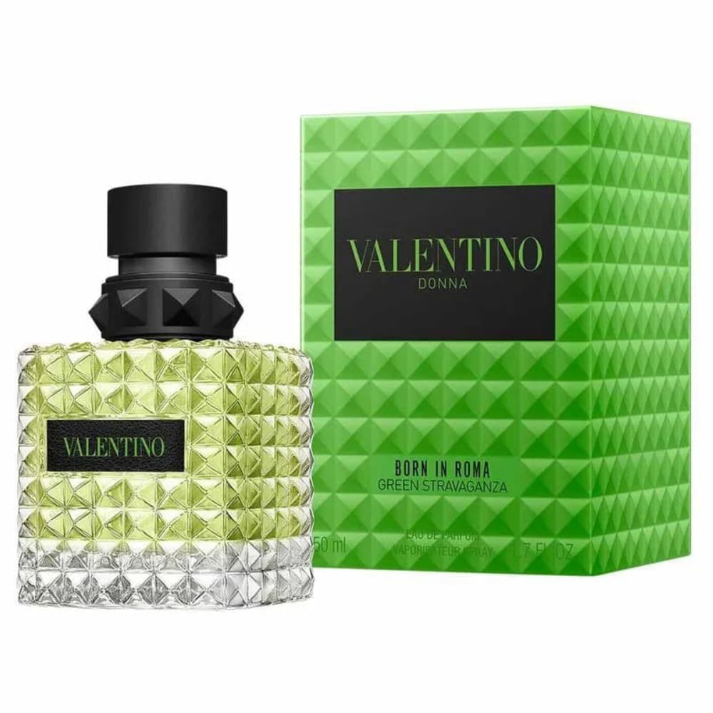 Perfume Feminino Born In Roma Green Stravaganza Donna Valentino Eau de Parfum 50ml