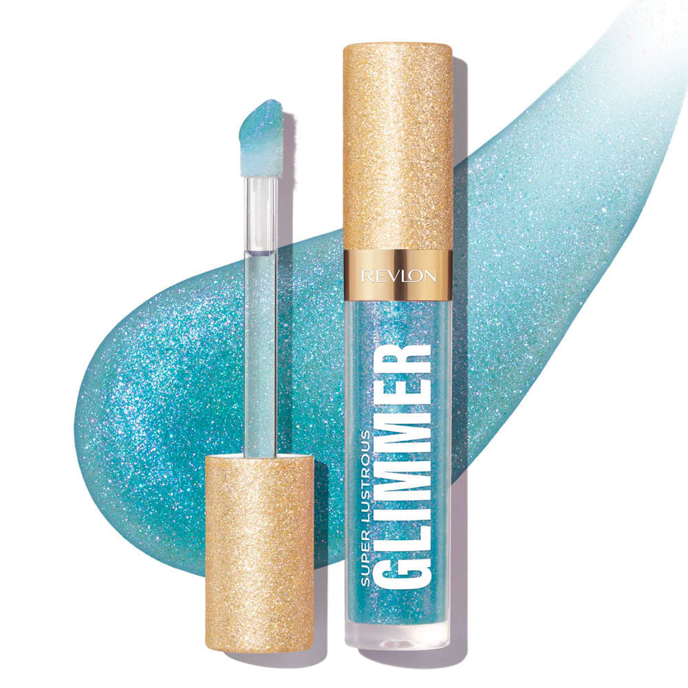Gloss Labial Super Lustrous Glimmer Revlon Cor Indigo Ice