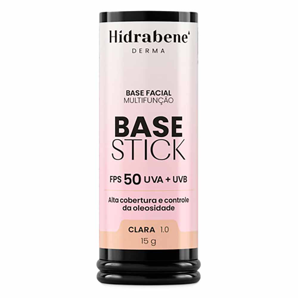 Base Stick Multifunção Hidrabene FPS 50 15g Cor Clara 1.0