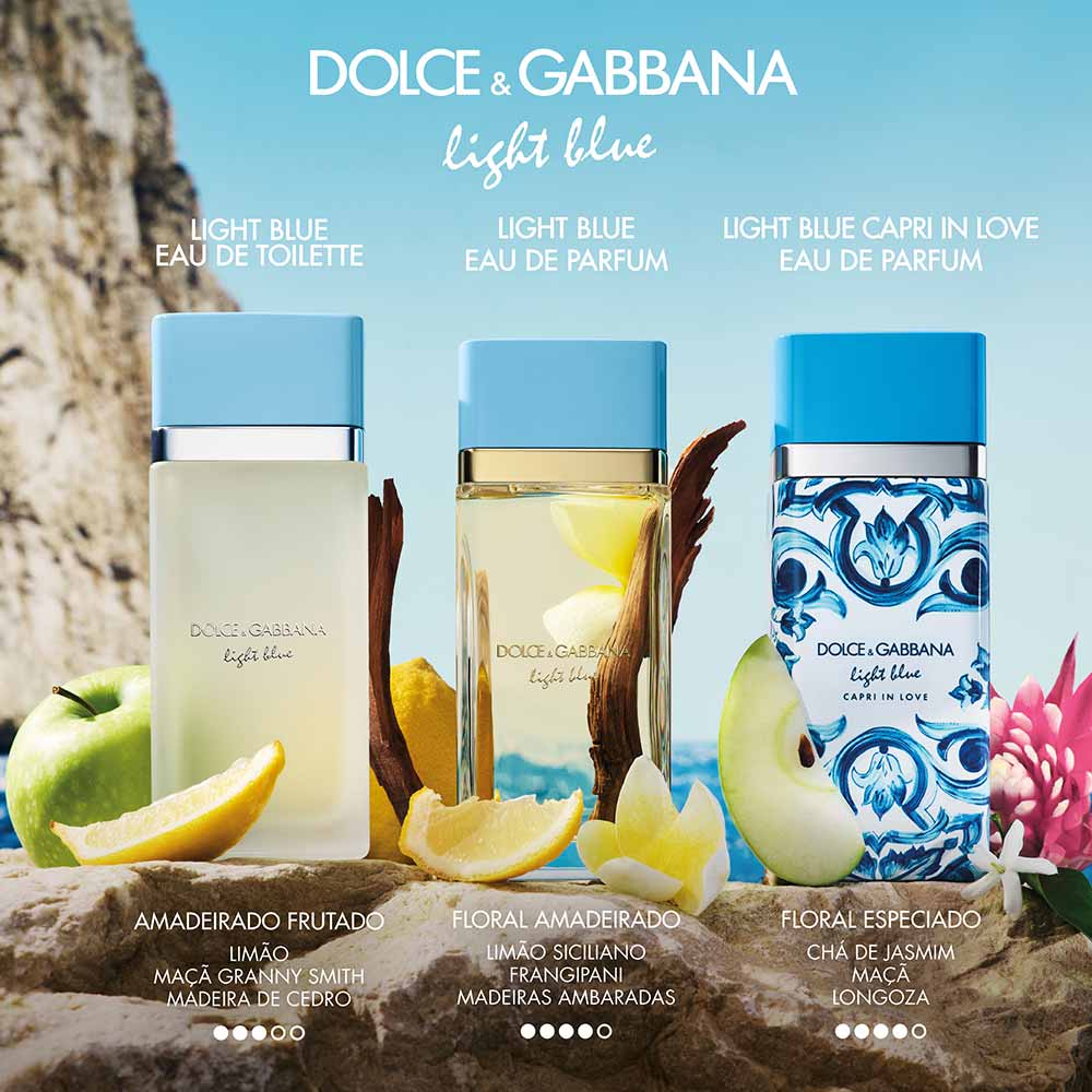 Perfume Feminino Light Blue Dolce & Gabbana Eau de Parfum 200ml