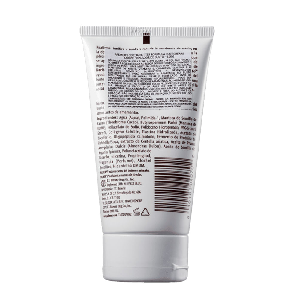 Creme Firmador de Seios Palmer's Cocoa Butter Bust Cream 125g