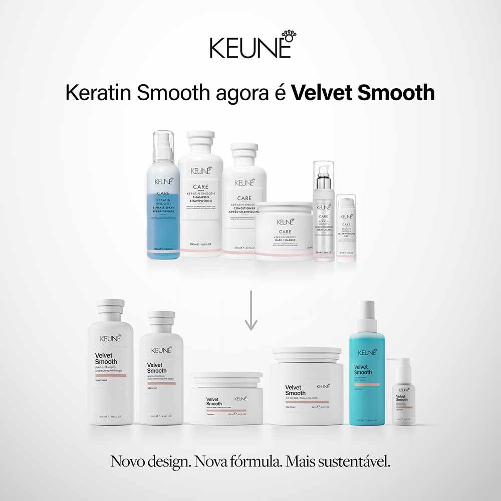 Leave-in Spray Velvet Smooth 2 Phase Keune 80ml