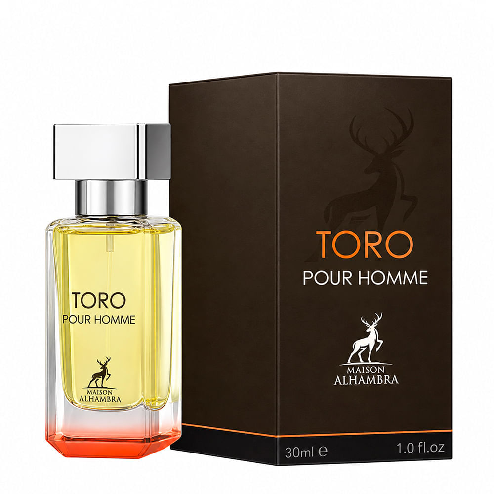 Perfume Árabe Masculino Toro Pour Homme Maison Alhambra Eau de Parfum 30ml