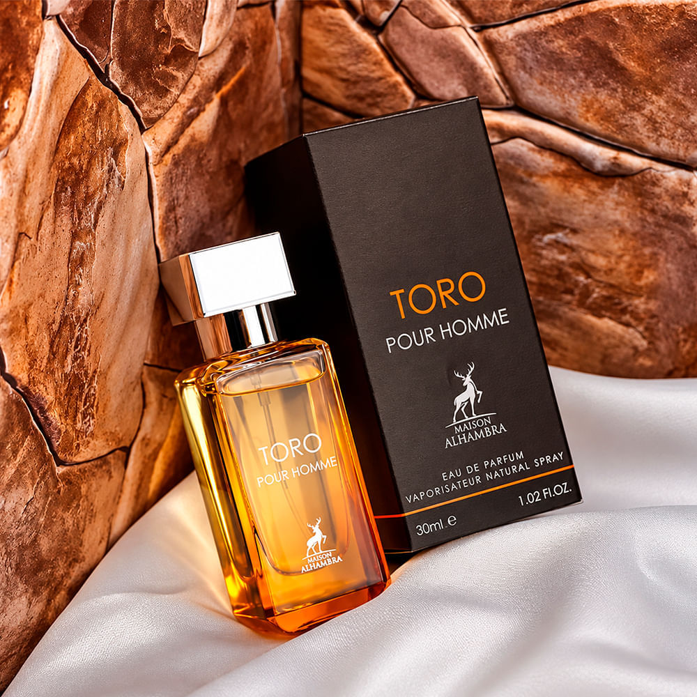 Perfume Árabe Masculino Toro Pour Homme Maison Alhambra Eau de Parfum 30ml