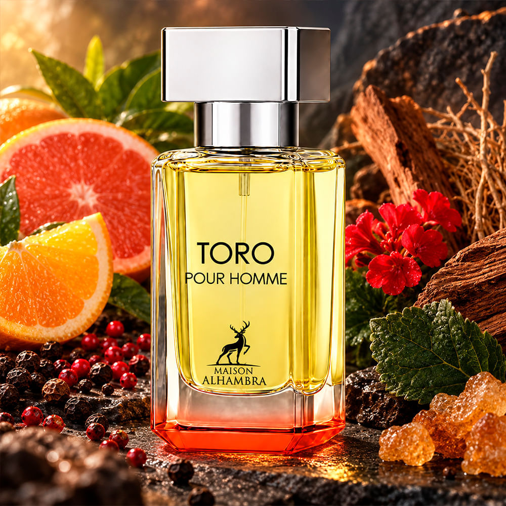 Perfume Árabe Masculino Toro Pour Homme Maison Alhambra Eau de Parfum 30ml