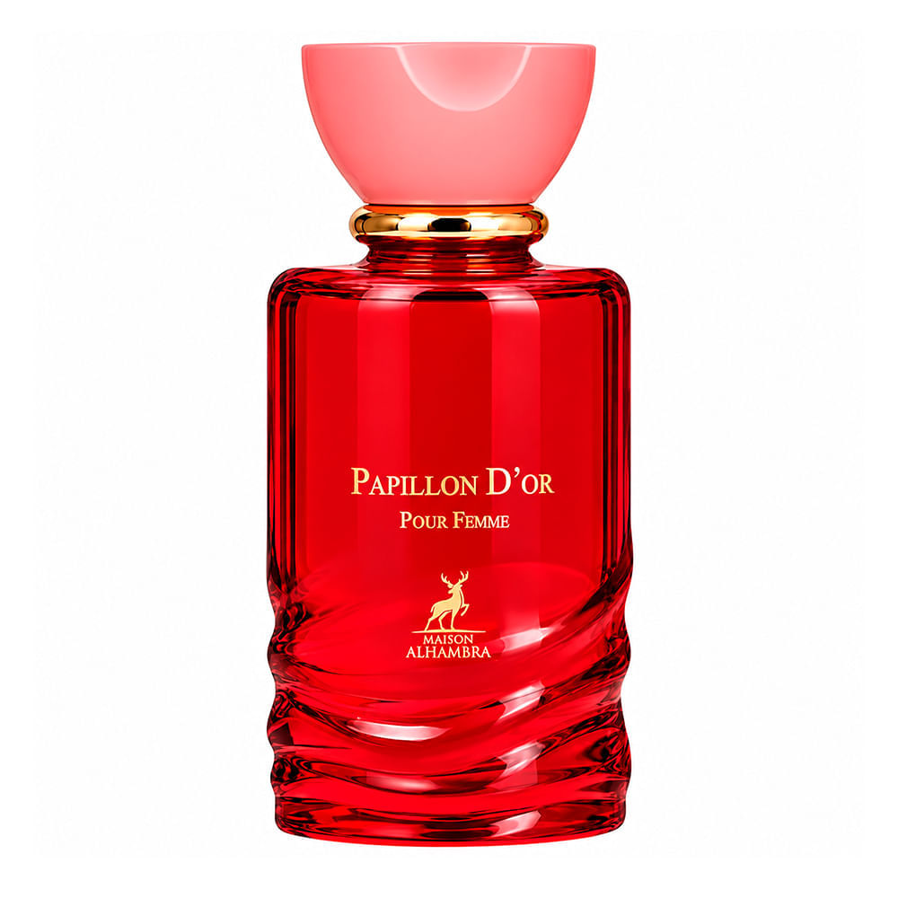 Perfume Árabe Feminino Papillon D'or Pour Femme Maison Alhambra Eau de Parfum 100ml