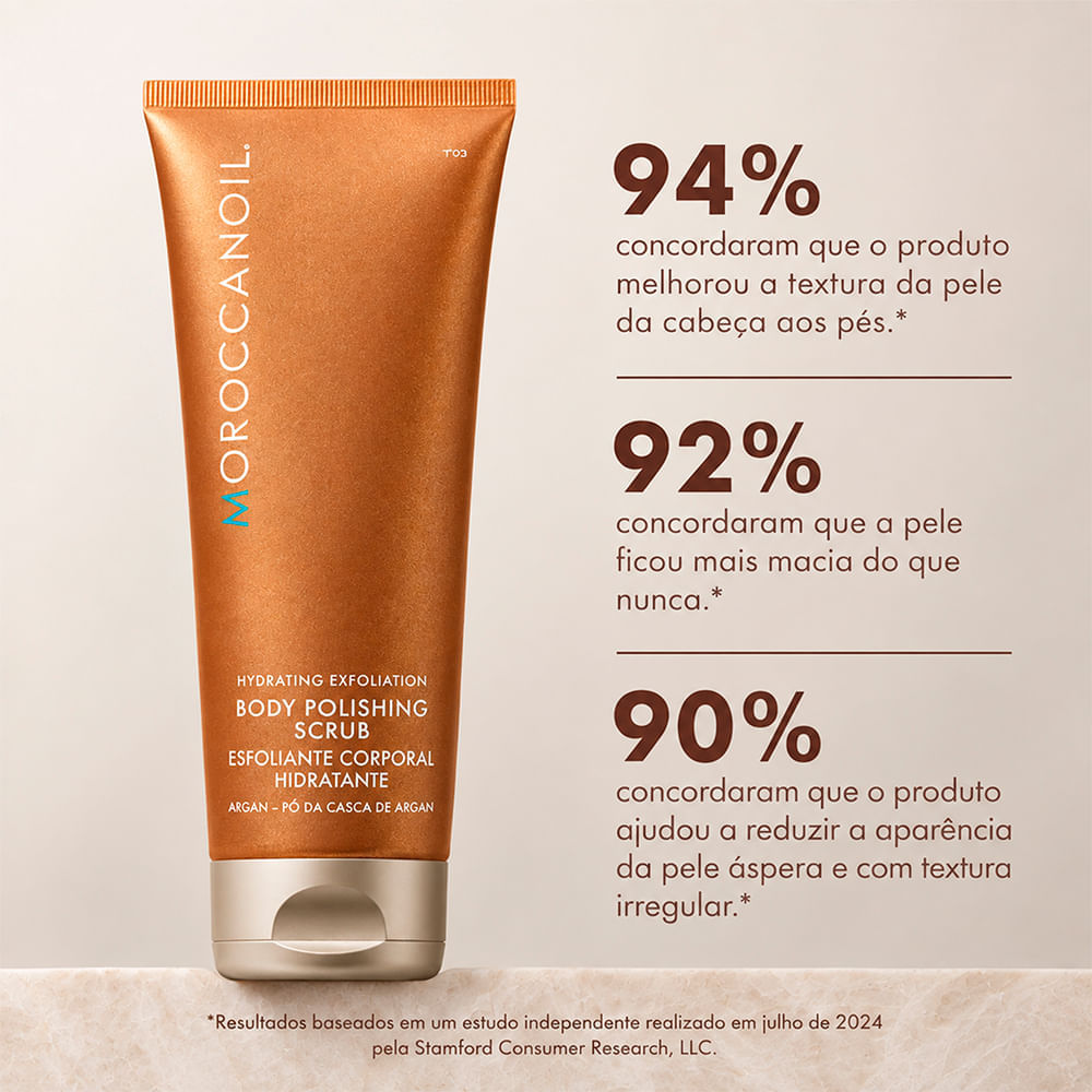 Hidratante Esfoliante Corporal Body Polishing Scrub Moroccanoil 200ml