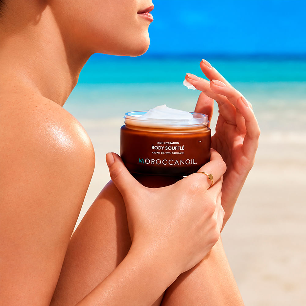 Creme Hidratante Corporal Rich Hydration Body Soufflé Moroccanoil 200ml