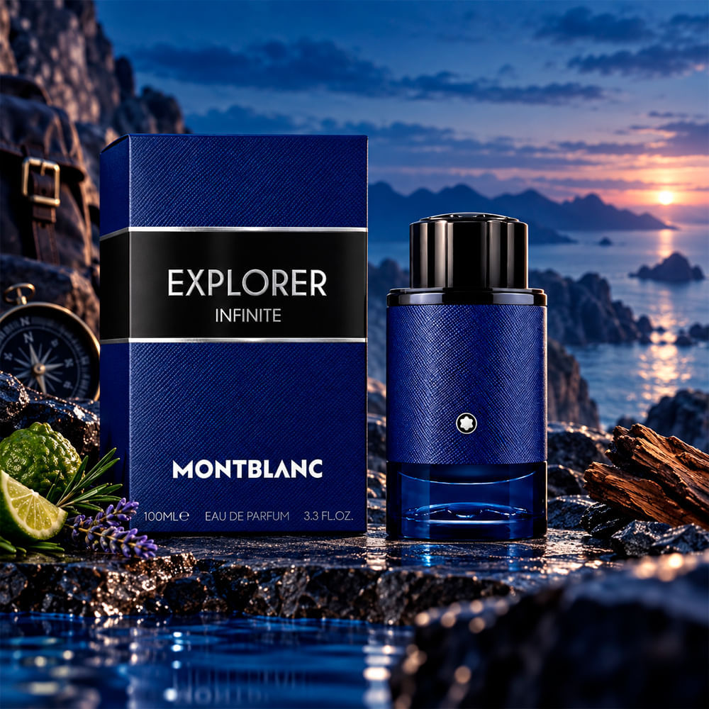 Perfume Masculino Explorer Infinite Montblanc Eau de Parfum 100ml