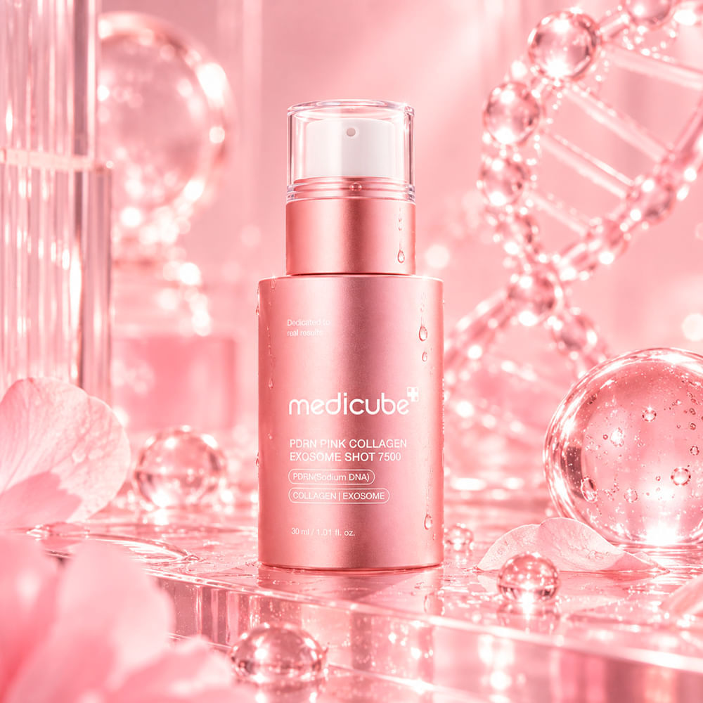Sérum Facial PDRN Pink Collagen Exosome Shot 7500 Medicube 30ml