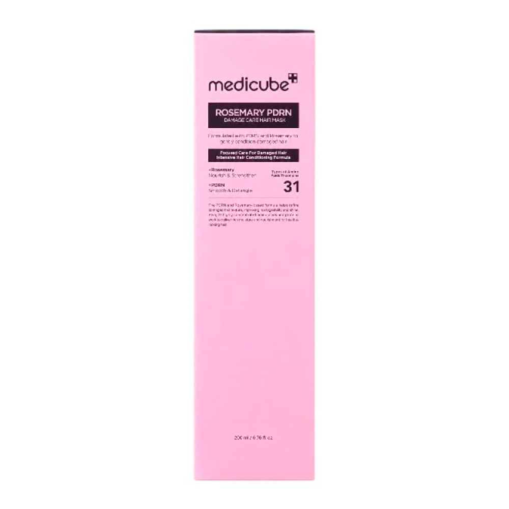 Máscara Capilar Rosemary PDRN Damage Care Medicube 200ml