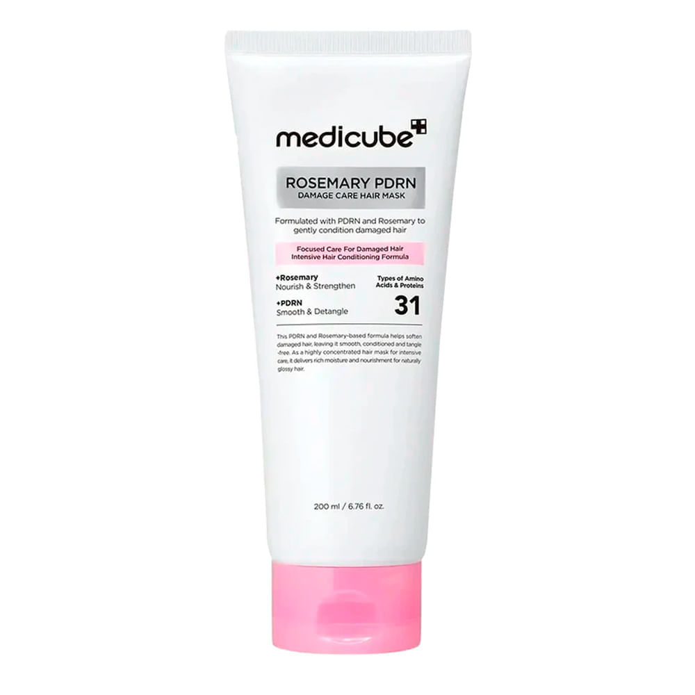 Máscara Capilar Rosemary PDRN Damage Care Medicube 200ml