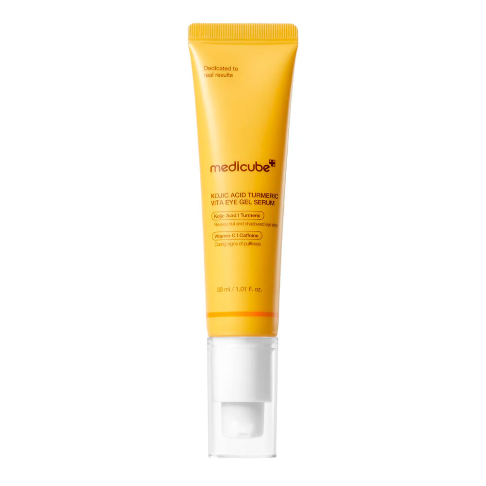 Sérum Para Área dos Olhos Kojic Acid Turmeric Vita Eye Gel Medicube 30ml