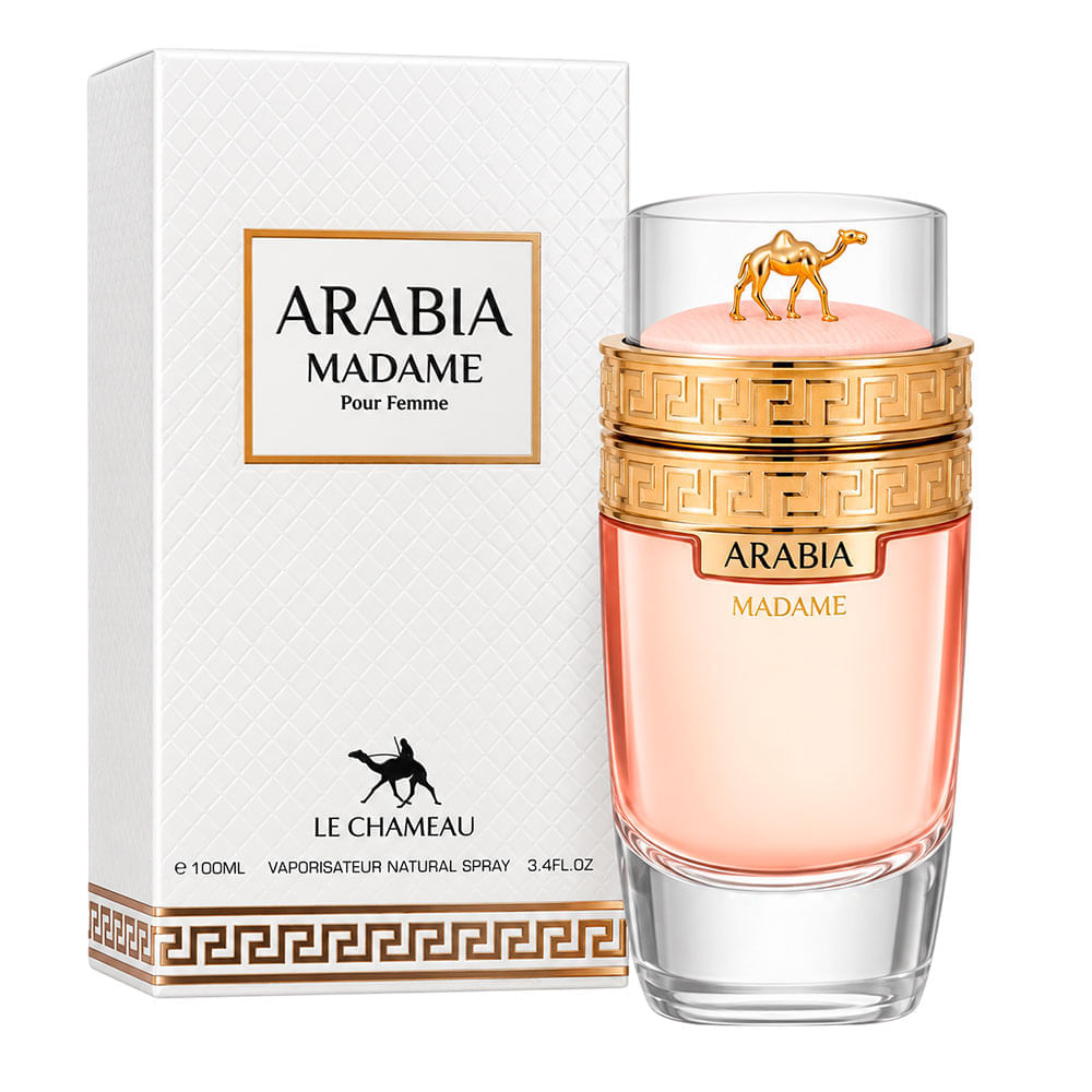 Perfume ??rabe Feminino Arabia Madame Le Chameau Eau de Parfum 100ml