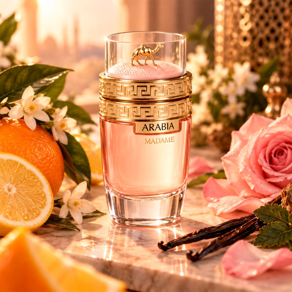 Perfume ??rabe Feminino Arabia Madame Le Chameau Eau de Parfum 100ml