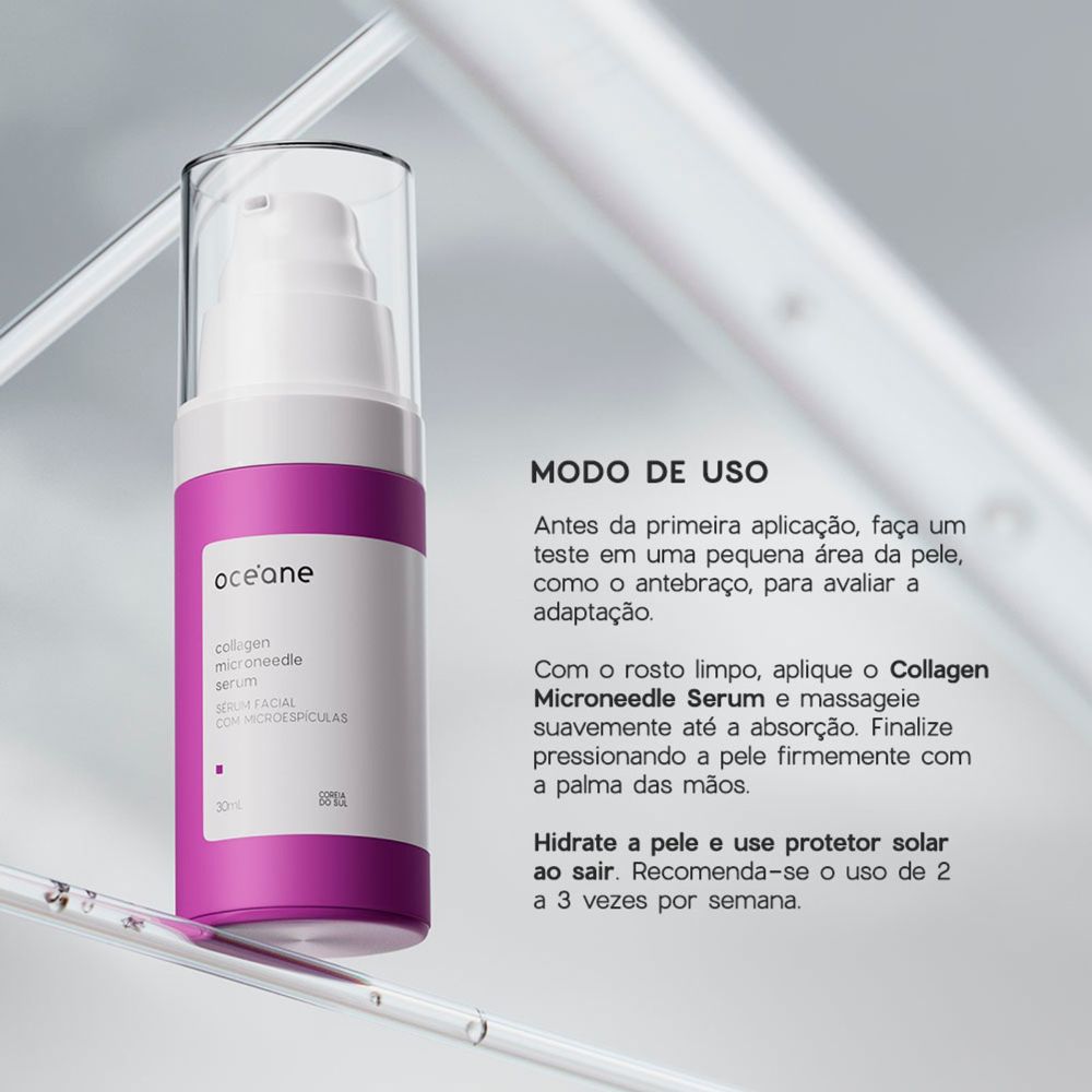 S??rum Facial Collagen Microneedle Oc??ane 30ml