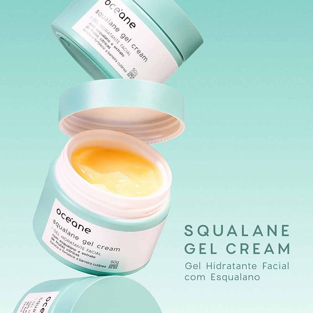 Gel Hidratante Facial Gel Cream Squalane Oc??ane 50g