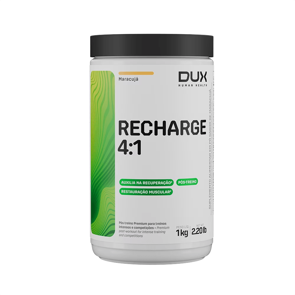 Pós-Treino Premium Recharge 4:1 DUX Company 1Kg Sabor Maracujá