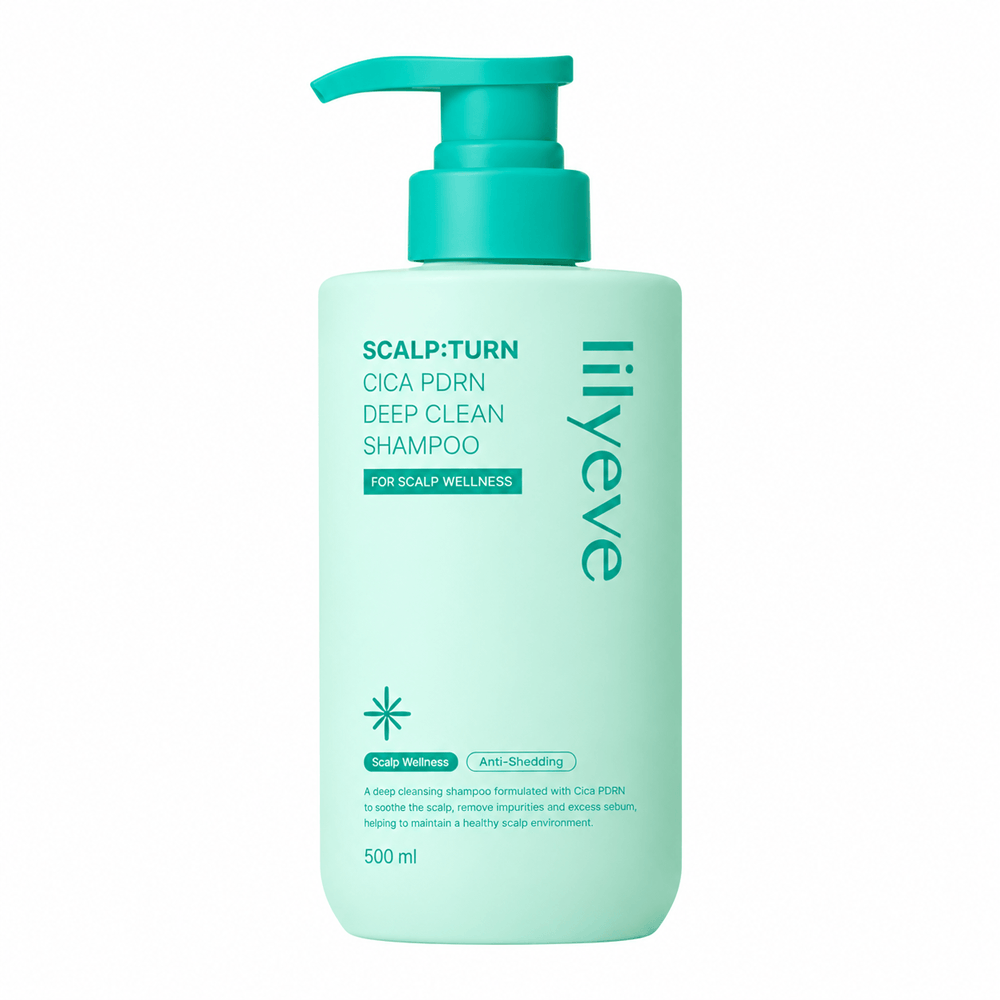 Shampoo Scalp:turn Cica Pdrn Deep Clean Lilyeve 500g