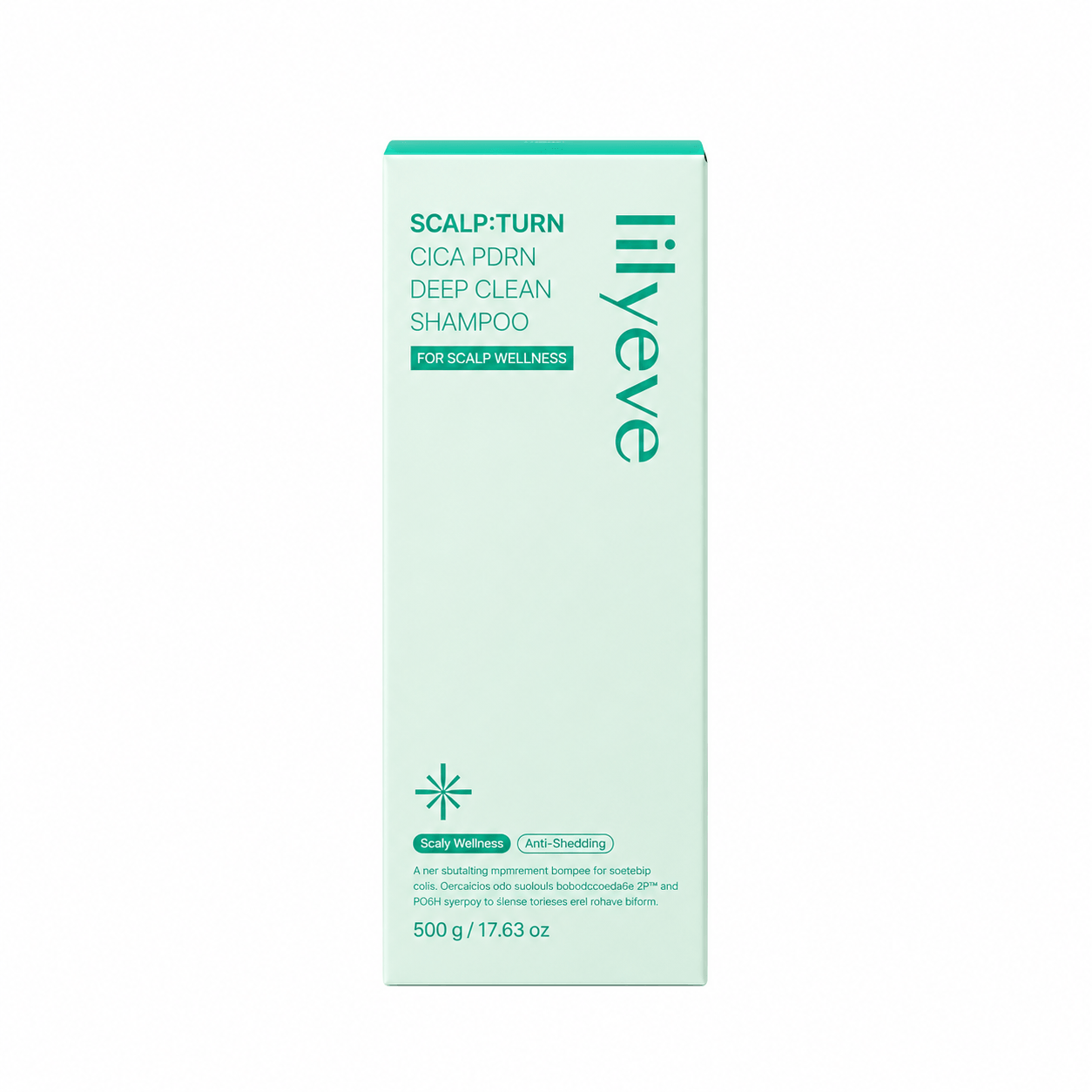 Shampoo Scalp:Turn Cica PDRN Deep Clean Lilyeve 500g