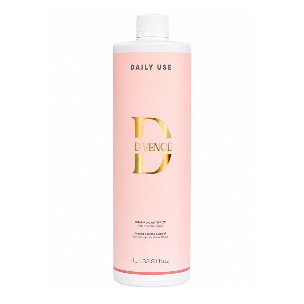 Shampoo Daily Use Antifrizz D'vence 1l