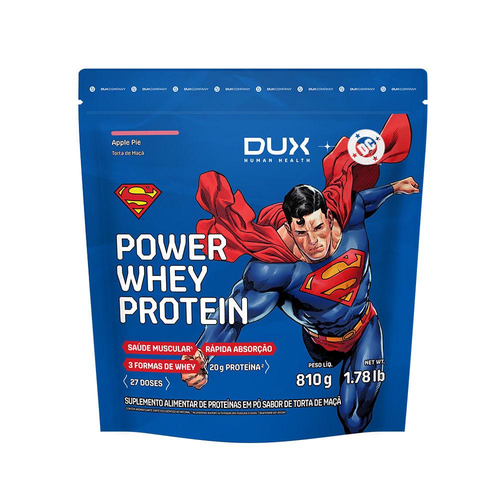 Power Whey Protein DC DUX Company 810g Sabor Apple Pie