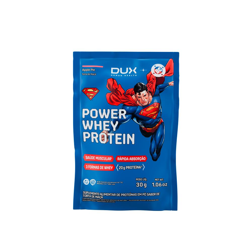 Sachê Power Whey Protein Dc Dux Company 30g Sabor Apple Pie