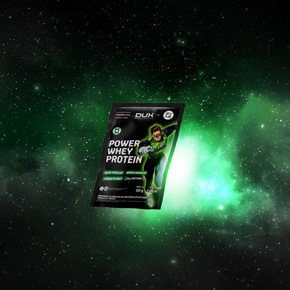 Sachê Power Whey Protein DC DUX Company 30g Sabor Chocolate Mint
