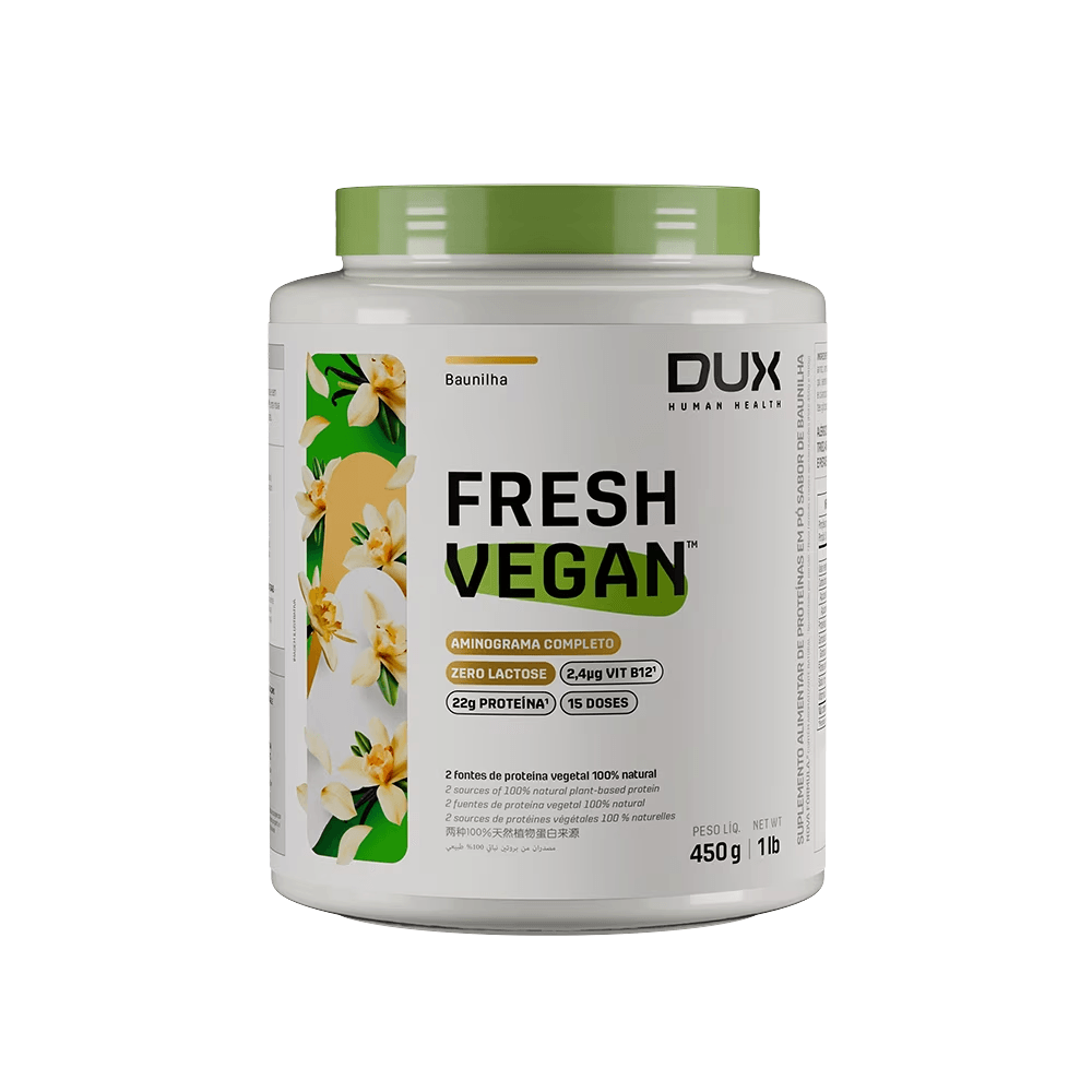 Freshvegan Dux Company 450g Sabor Baunilha