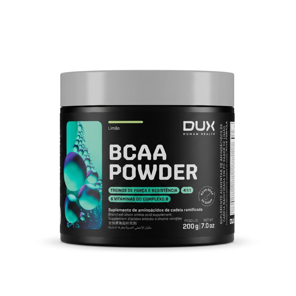 BCAA Powder DUX Company 200g Sabor Limão