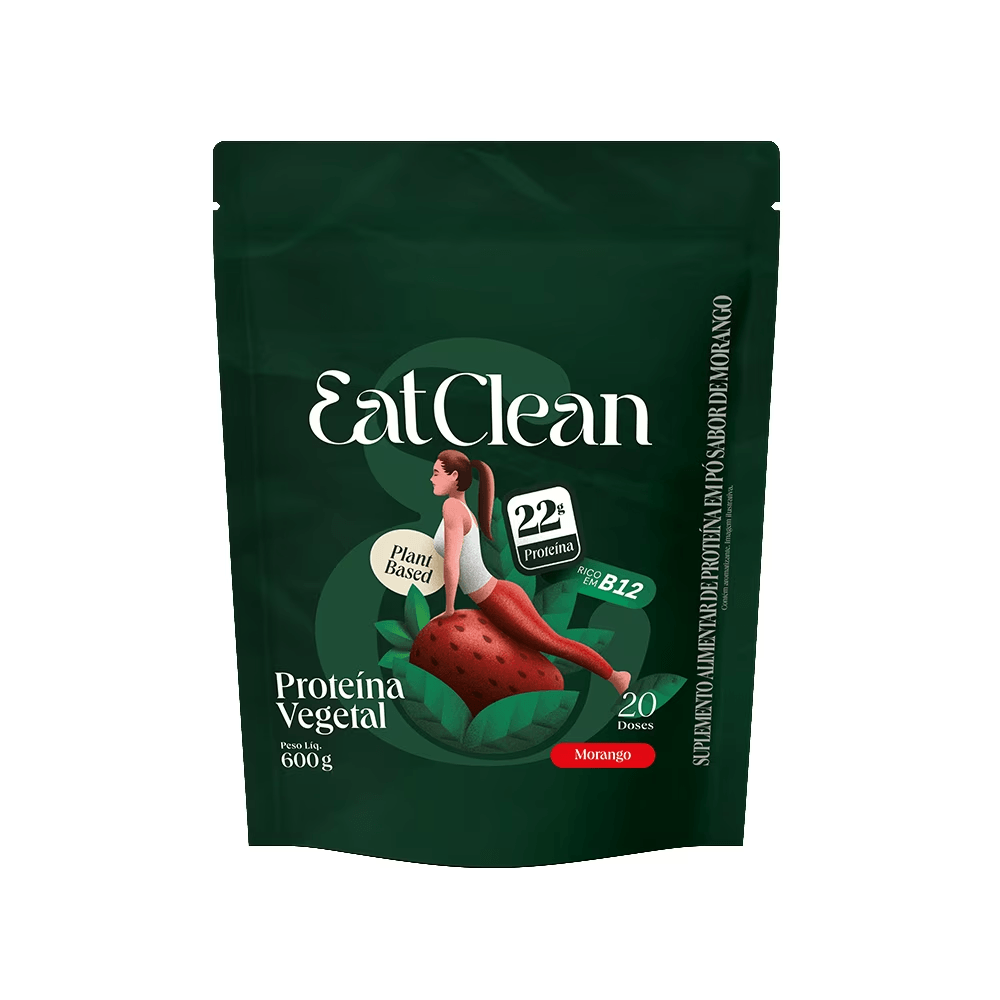 Proteína Vegetal Dux Company 600g Sabor Morango