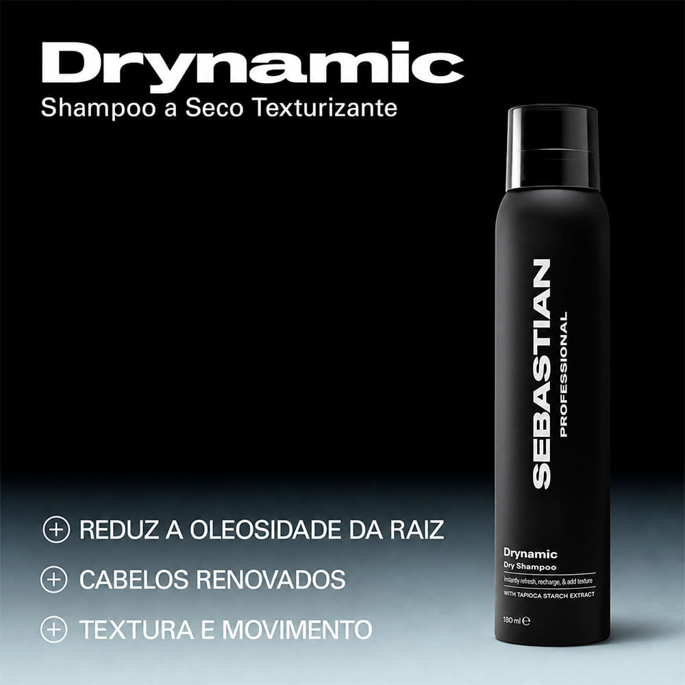 Shampoo Seco Drynamic+ Dry Sebastian 180ml