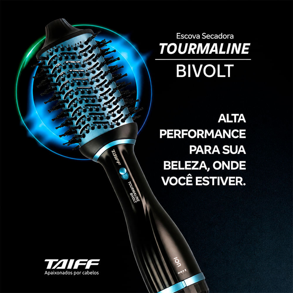Escova Tourmaline Taiff Bivolt