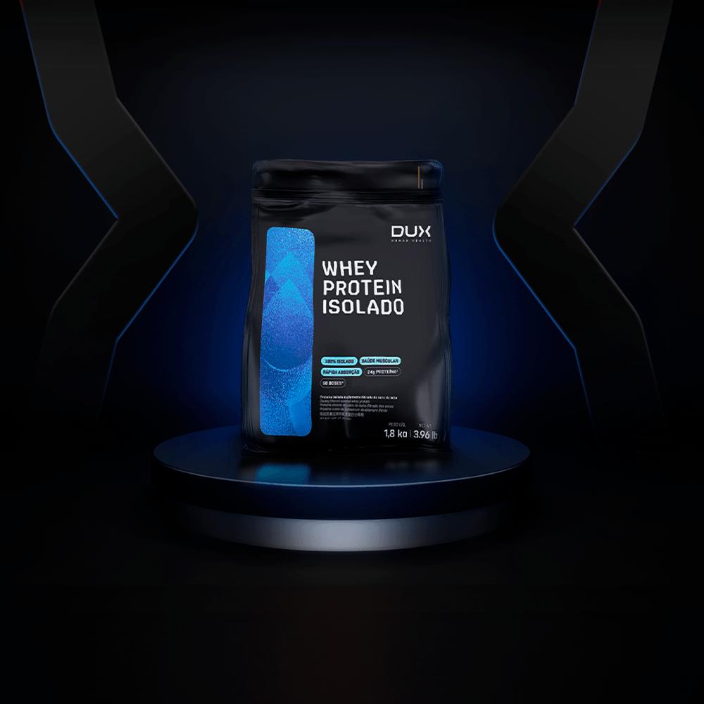 Whey Protein Isolado DUX Company 1,8kg Sabor Baunilha