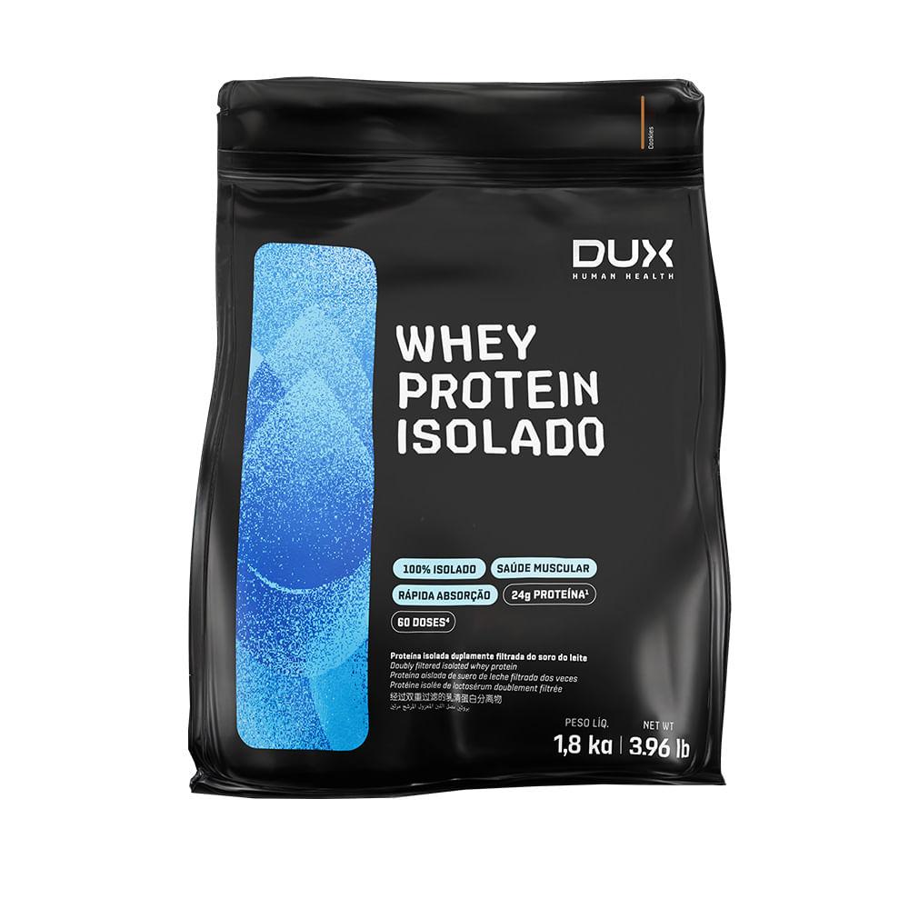 Whey Protein Isolado DUX Company 1,8kg Sabor Cookies