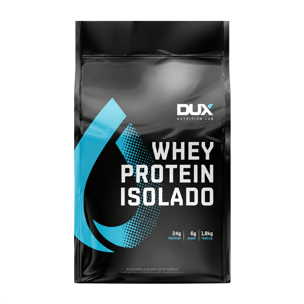Whey Protein Isolado Dux Company 1,8kg Sabor Caramelo Salgado