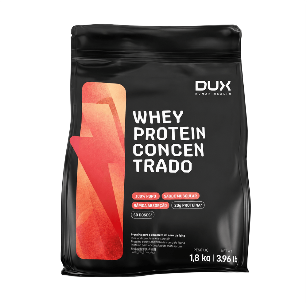Whey Protein Concentrado DUX Company 1,8kg Sabor Caramelo Salgado