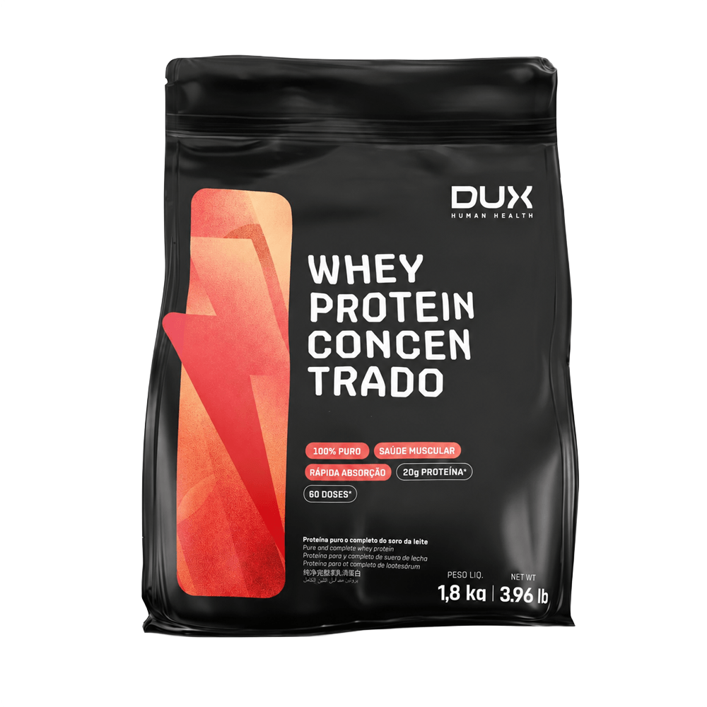 Whey Protein Concentrado DUX Company 1,8kg Sabor Coco