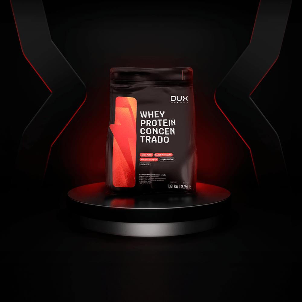 Whey Protein Concentrado DUX Company 1,8kg Sabor Coco