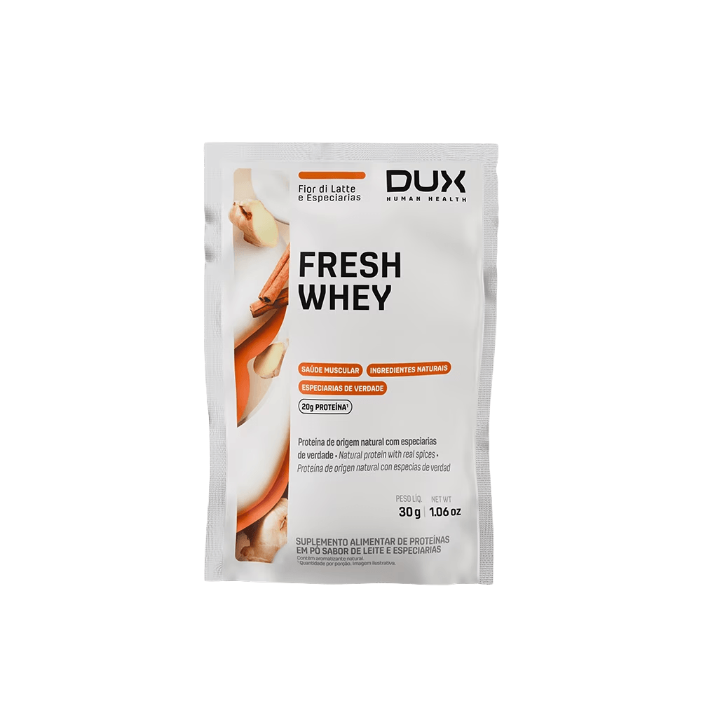 Sachê Freshwhey™ Dux Company 30g Sabor Fior Di Latte E Especiarias