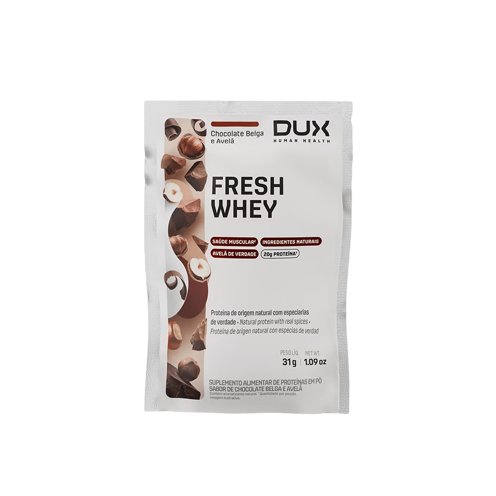 Sachê Freshwhey™ Dux Company 30g Sabor Chocolate E Avelã