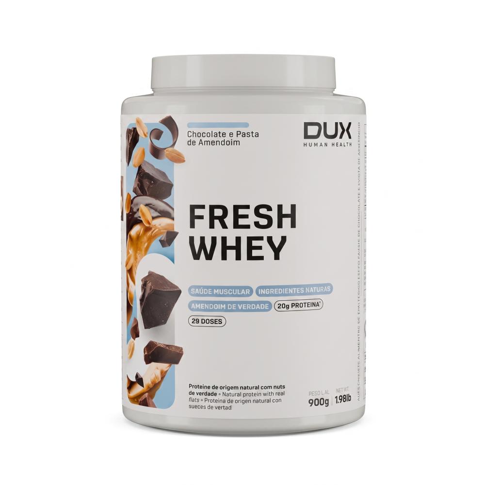 Freshwhey™ Dux Company 900g Sabor Chocolate E Pasta De Amendoim