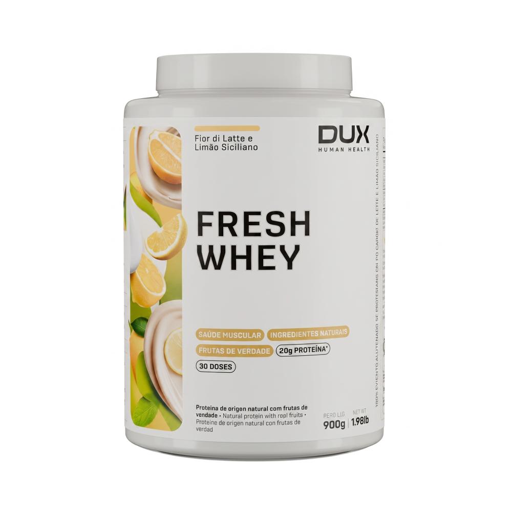 Freshwhey™ Dux Company 900g Sabor Fior Di Latte E Limão Siciliano