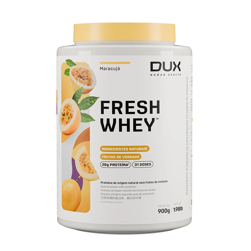 FreshWhey™ DUX Company 900g Sabor Maracujá