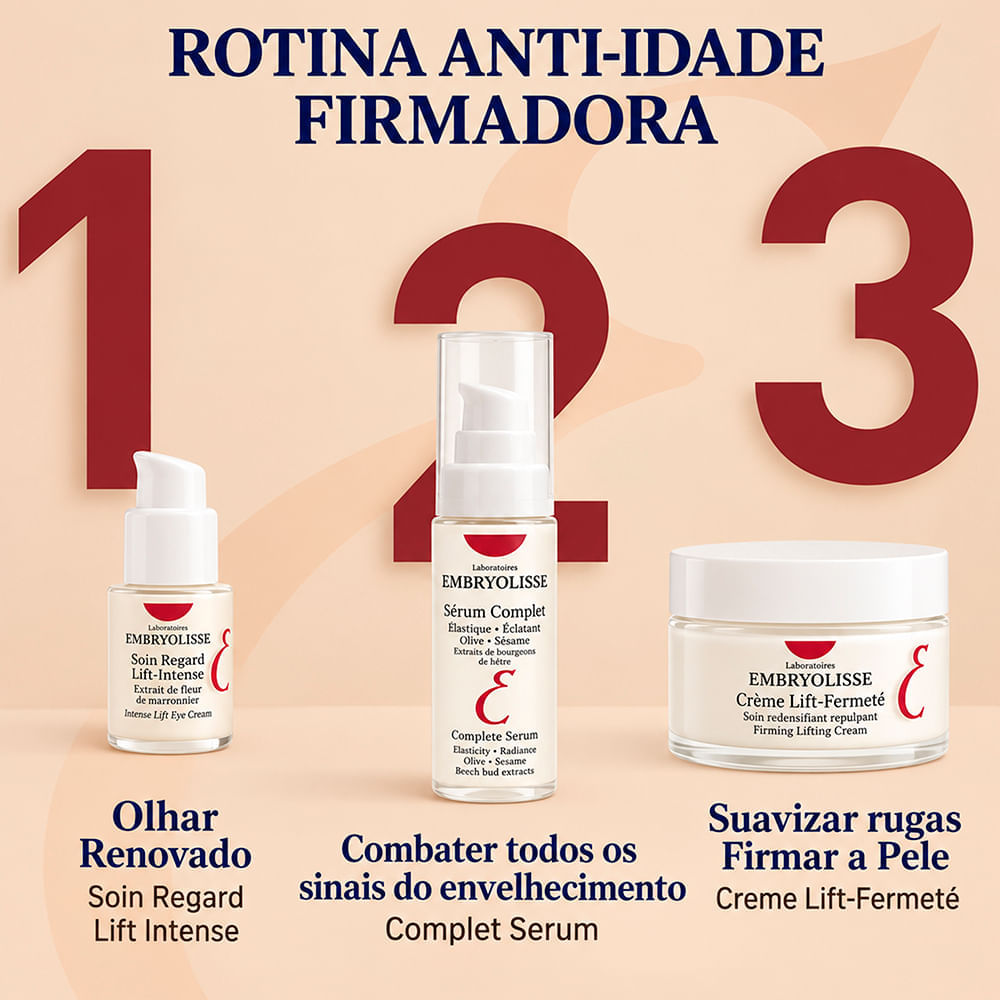 Creme Para a Área Dos Olhos Soin Regard Lift-Intense Embryolisse 15ml