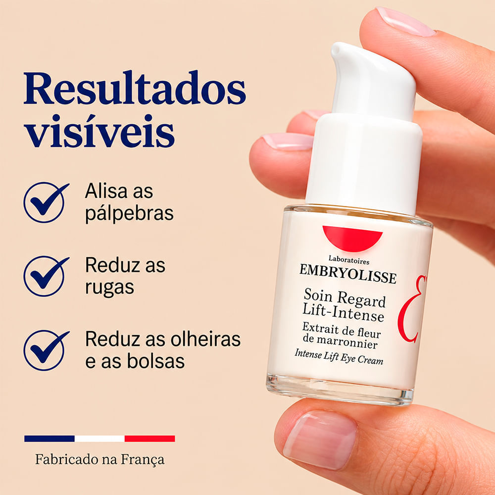 Creme Para a Área Dos Olhos Soin Regard Lift-Intense Embryolisse 15ml