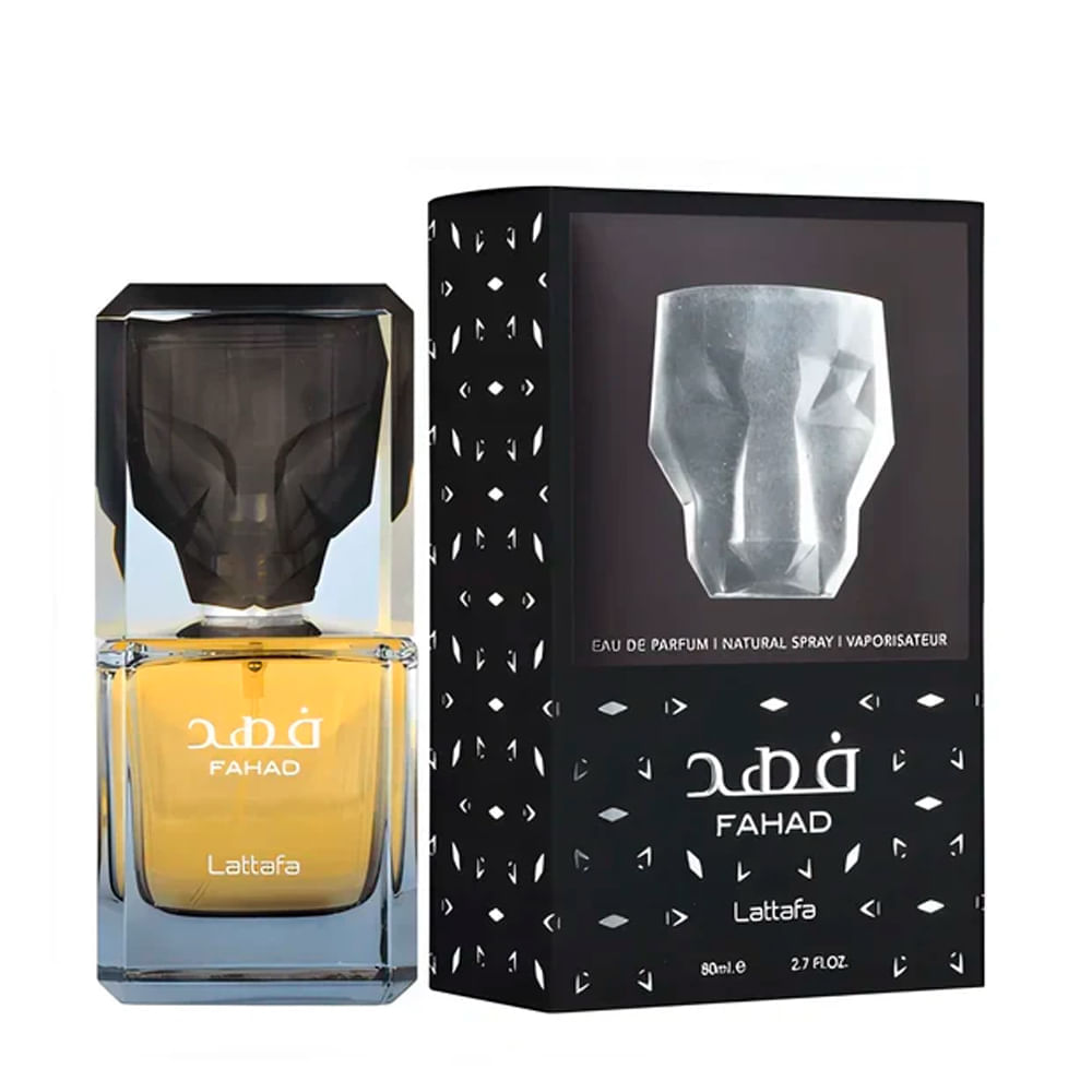 Perfume Árabe Masculino Fahad Lattafa Eau de Parfum 80ml